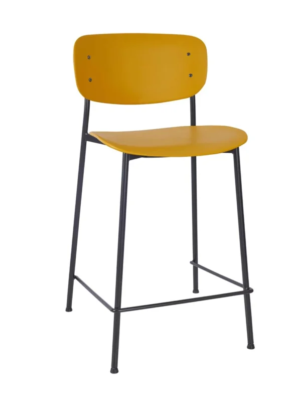 Mustard mid stool