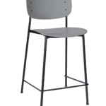 Grey mid stool