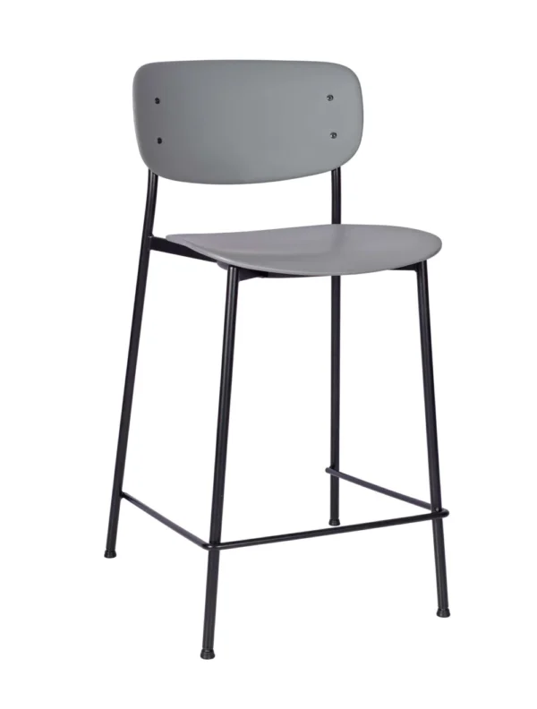 Grey mid stool
