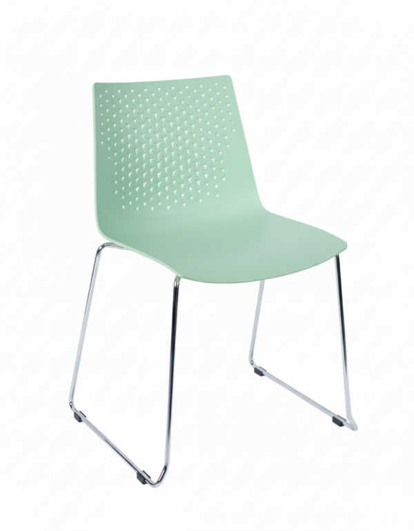 Flex Skid White Pastel Green