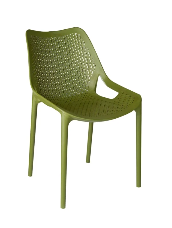 Genoa Side Chair Olive Green