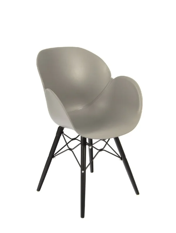 Shoreditch UPH Armchair - K Frame (Black) Grey