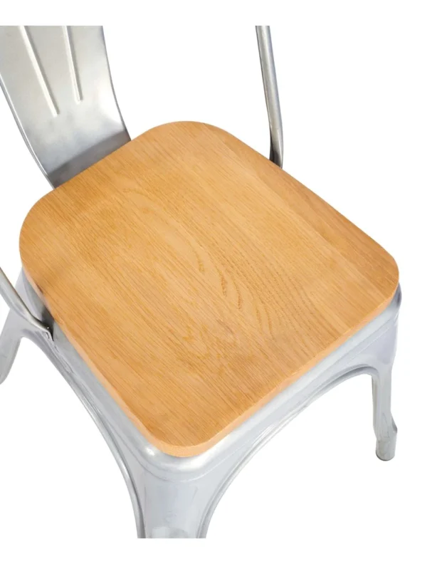 Paris Side Chair Wooden Seat Pad