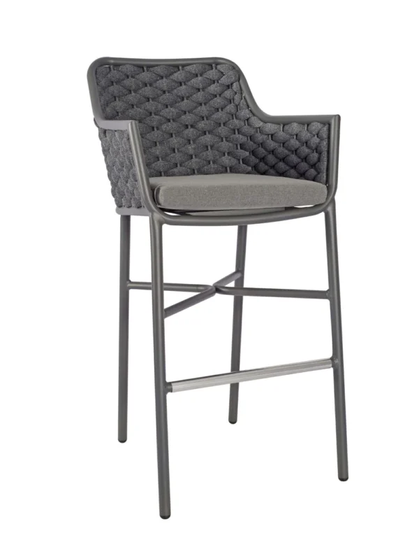Cordoba High Stool Textilene Weave & EPC Aluminium