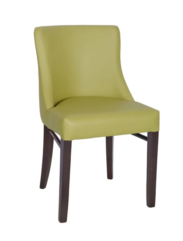 Repton Side Chair - Repton Side Chair - Walnut / Lime Green