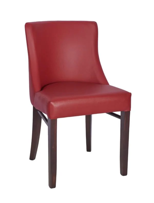 Repton Side Chair - Repton Side Chair - Walnut / Wine