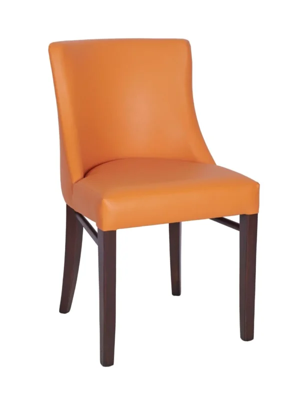 Repton Side Chair - Repton Side Chair - Walnut / Ochre