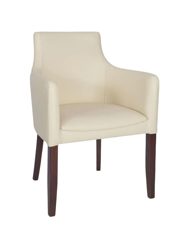 Repton Armchair - Repton Armchair - Walnut / Ivory