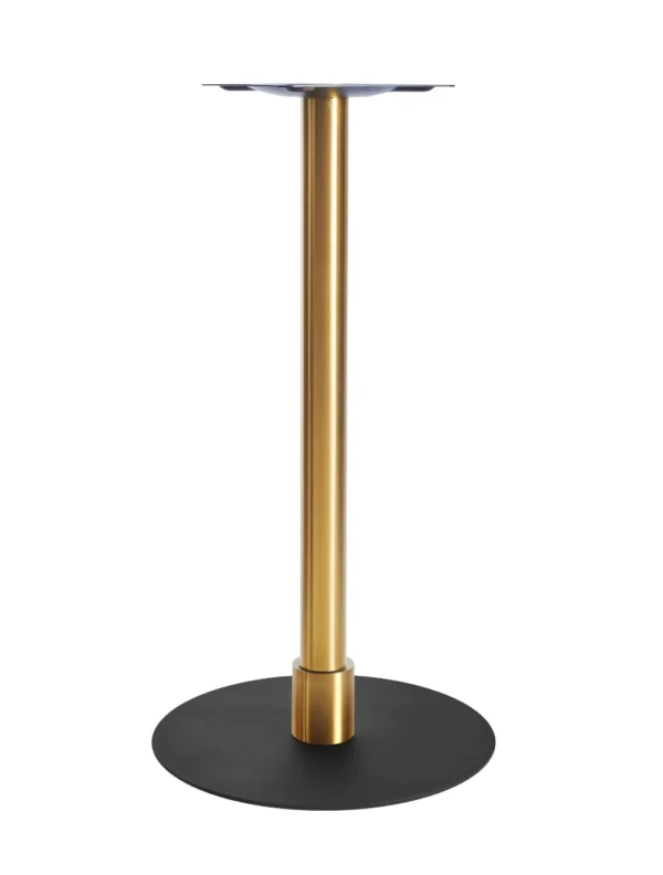 Atlas Sml Base (Black)  Dining (Brass)  120mm Slv (Brass)