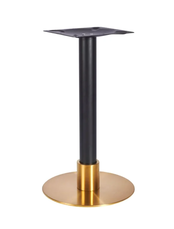 Atlas Sml Base (Brass)  Dining (Black)  120mm Slv (Brass)