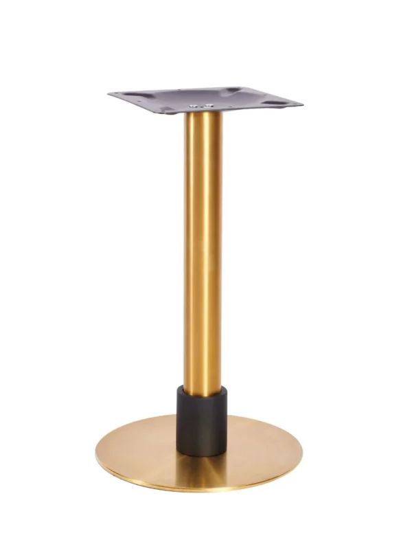 Atlas Sml Base (Brass) Dining (Brass) 120mm Slv (Black)