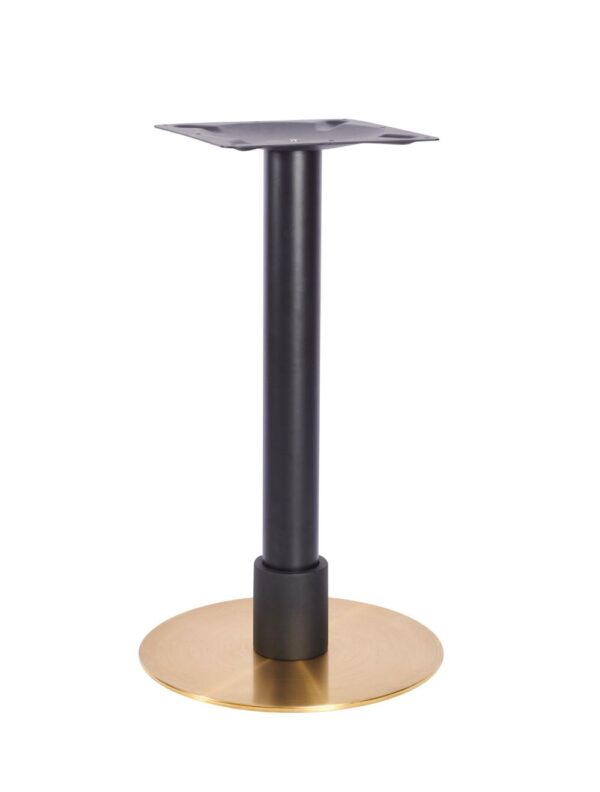 Atlas Sml Base (Brass)  Dining (Black)  365mm Slv (Black)