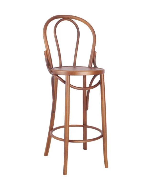 Beatrice High Stool Veneer / Solid Beech