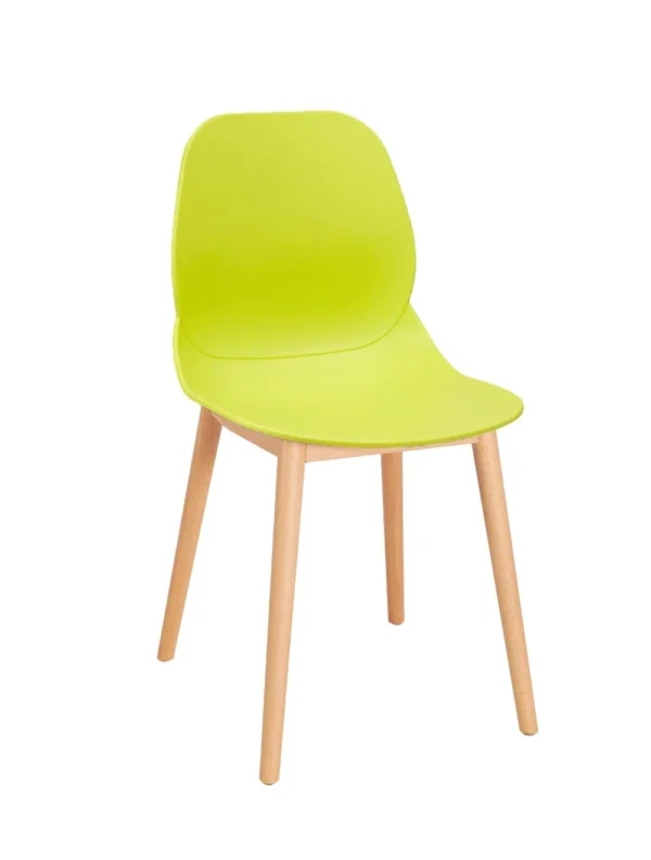 Shoreditch Side Chair - T Frame (Beech) Lime