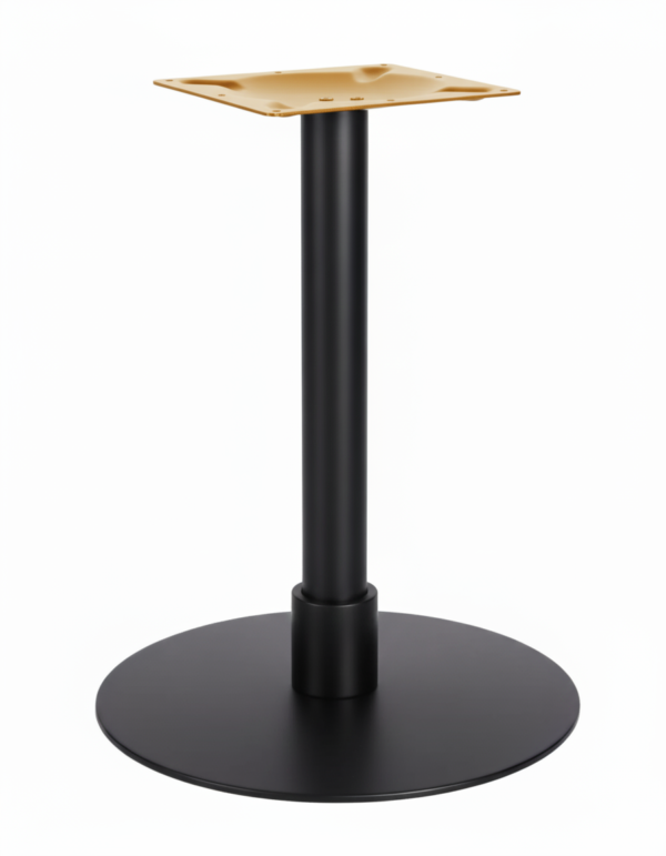 Atlas Sml Base (Black)  Dining (Brass) 365mm Slv (Black)