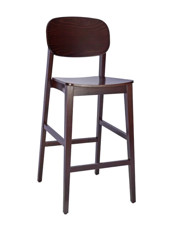 Allegra High Stool Veneer / Veneer