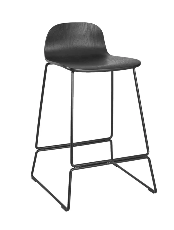 Copenhagen Stool 650 Skid Frame (Black)