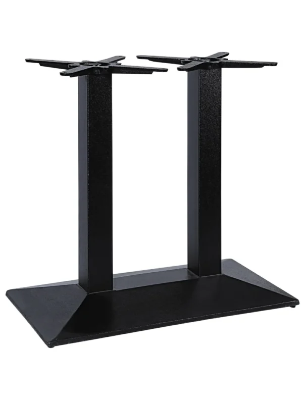 Pyramid Twin Pedestal Dining Base