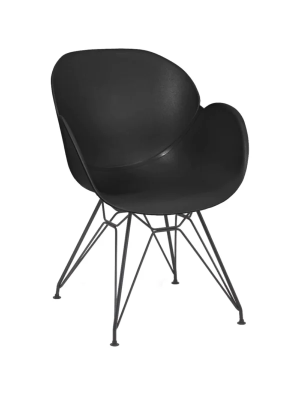 Shoreditch Armchair - M Frame (Black) Black