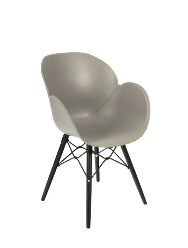 Shoreditch Armchair - K Frame (Black) Grey