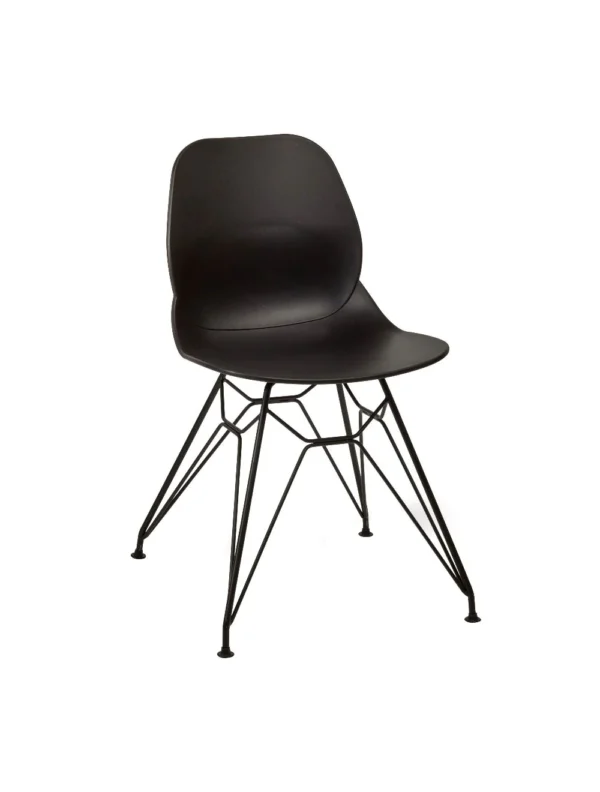 Shoreditch Side Chair - M Frame (Black) Black