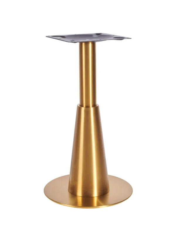 Ares Large Dining Table Base - Brass