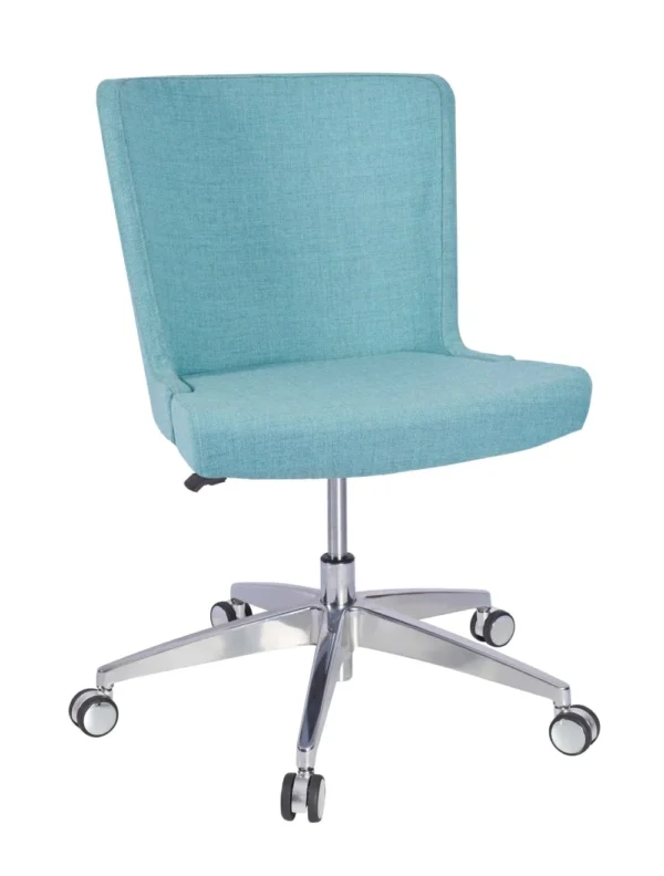 Skapa Side Chair - 5 Star Swivel (With Gas) RFU / Aluminium