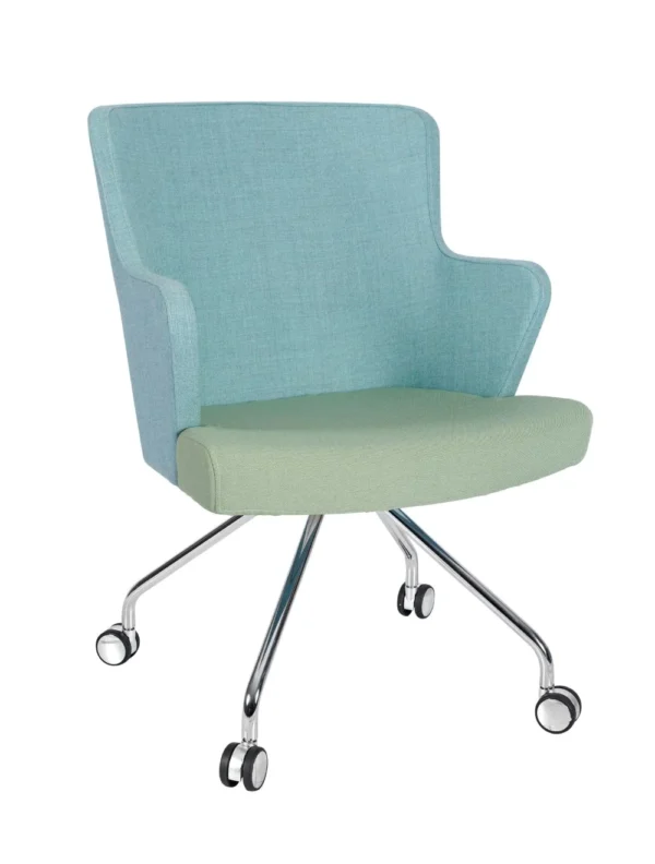 Skapa Armchair - Spider Base RFU / Chrome Finish
