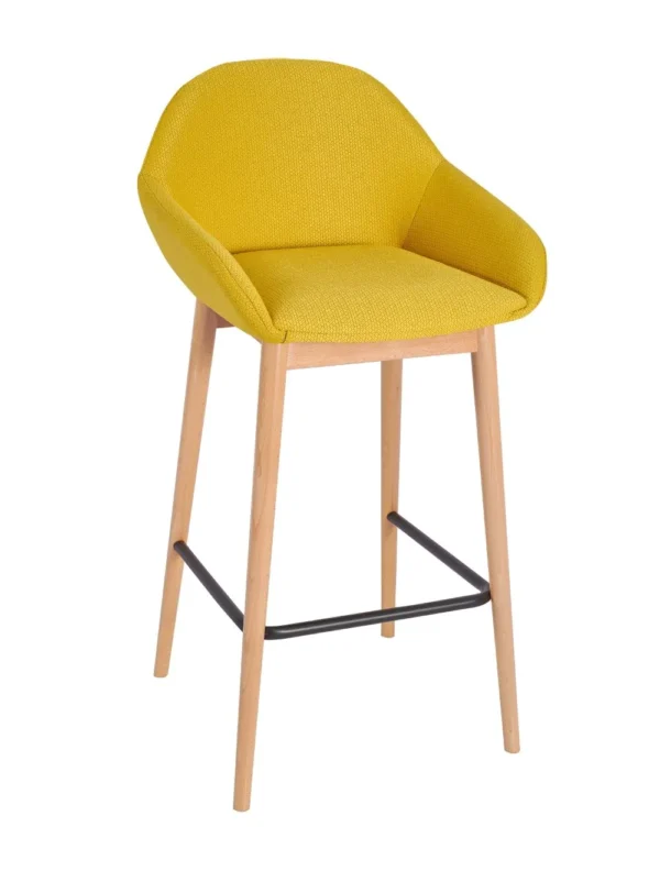 Orlando High Stool RFU / Beech Frame