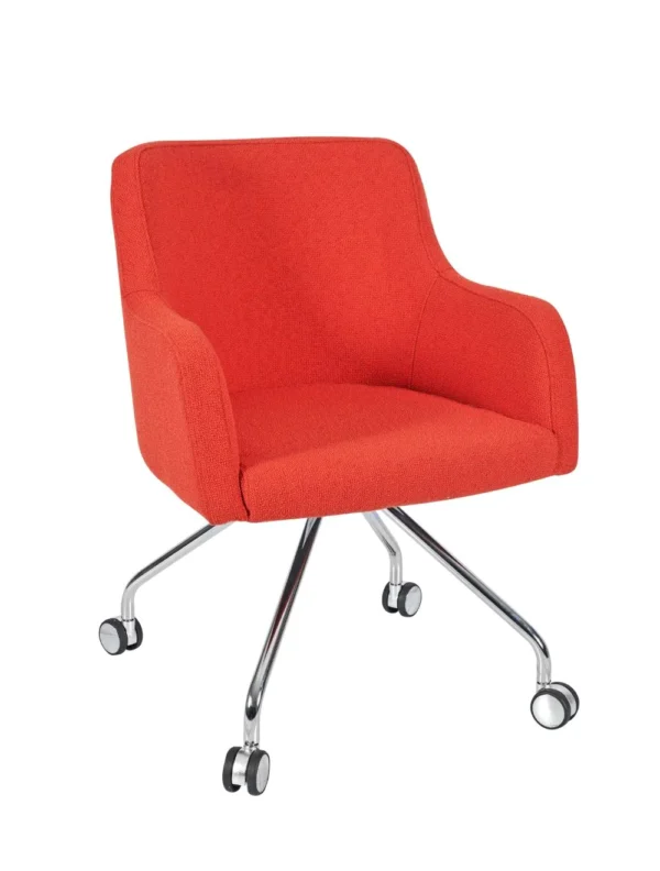 Huntington Chair - Spider Ply Seat & Back / Chrome Finish