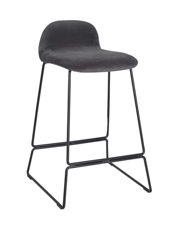Copenhagen Stool 650 Skid Frame (Ply RFU) RFU / EPC Black Steel