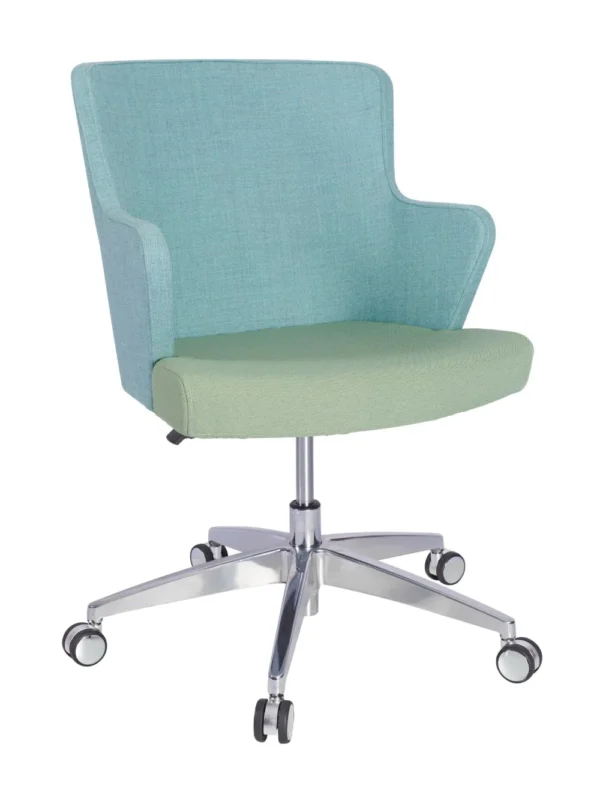 Skapa Armchair - 5 Star Swivel (With Gas) RFU / Aluminium