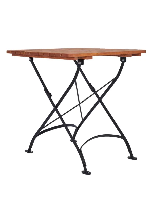 Terras 700mm SQ Table FSC Robinha Wood / EPC Black