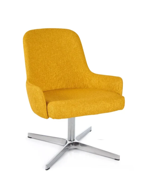 Camden Side Chair - 4 Star Swivel RFU / Aluminium
