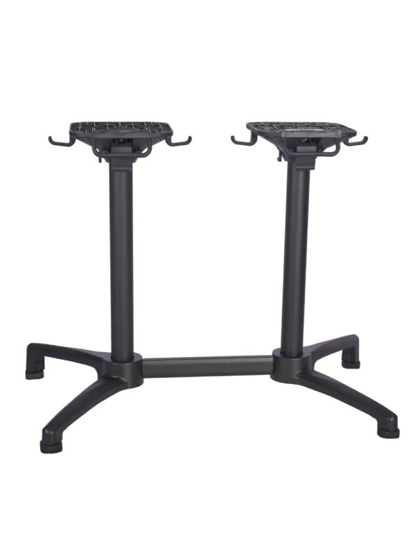 Altea Table Base - Twin Pedestal  Black