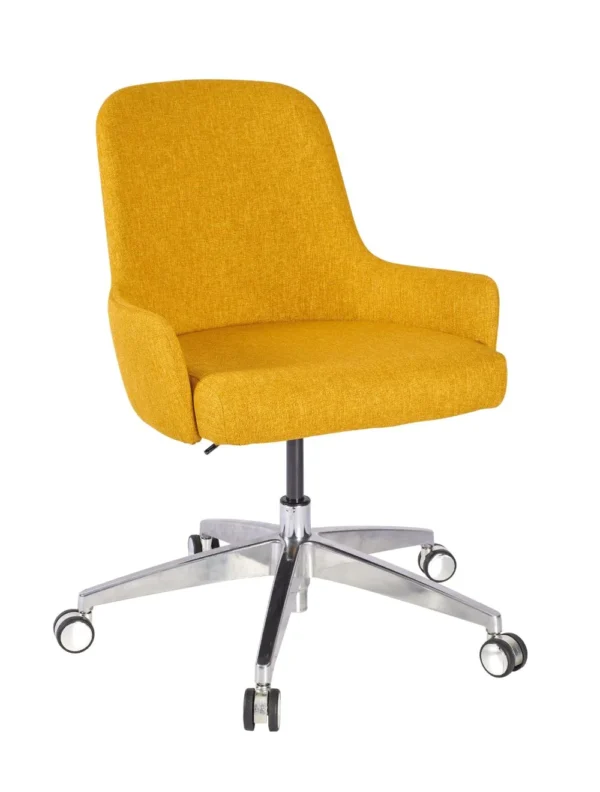 Camden Side Chair - 5 Star Alu Swivel RFU / Aluminium
