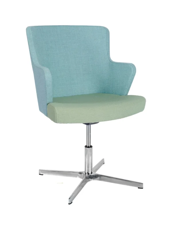 Skapa Armchair - 4 Star Swivel (No Gas) RFU / Aluminium
