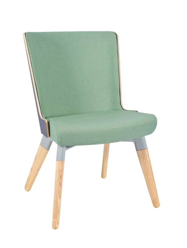 Skapa Side Chair (Anth Laminate) with 4 Leg (Raw) RFU / RAW