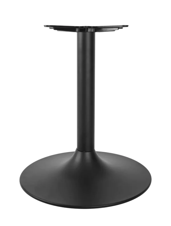 Trumpet Large Lounge Base - Black Finish EPC Black / Steel Base & Column