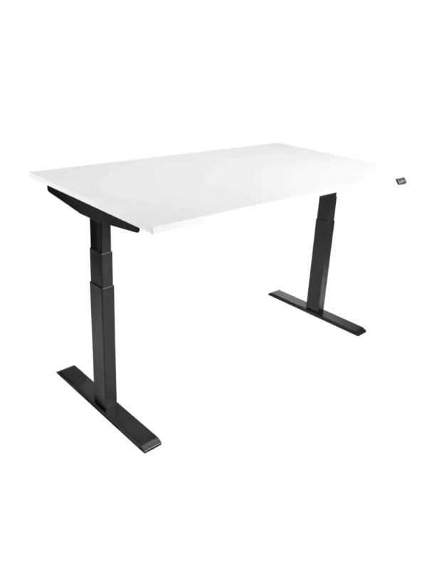 Dual Stage Height Adjustable Desk Frame (Black) Black / Desk Frame only *Laminate Table Tops Available